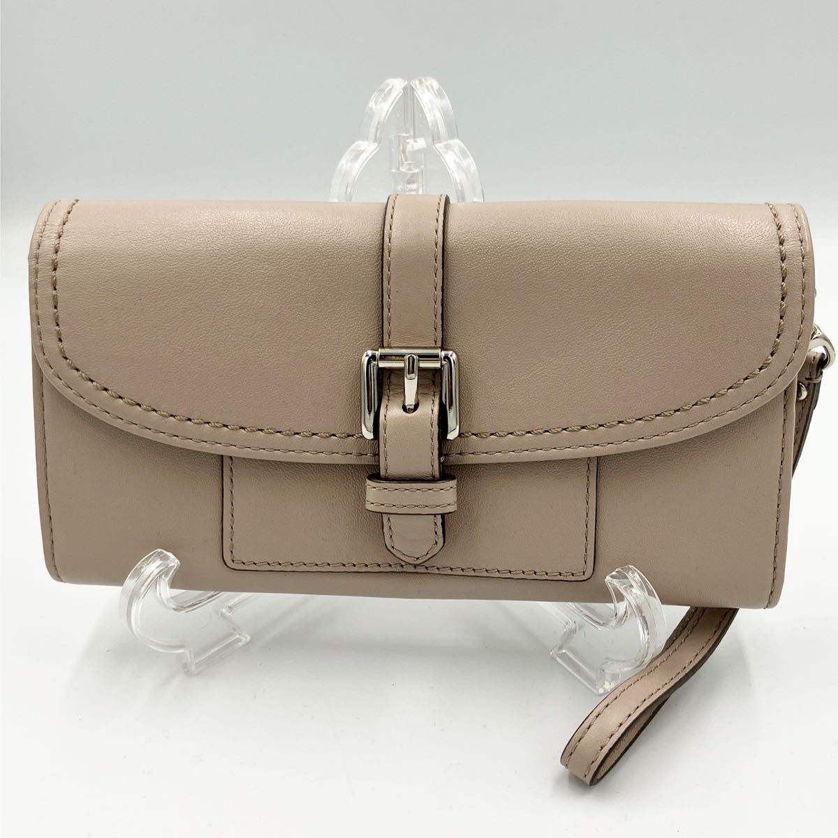 COACH グレー 長財布 保存袋付き COACH コーチ 長財布 ライトグレー|Yahoo!フリマ(旧PayPayフリマ)