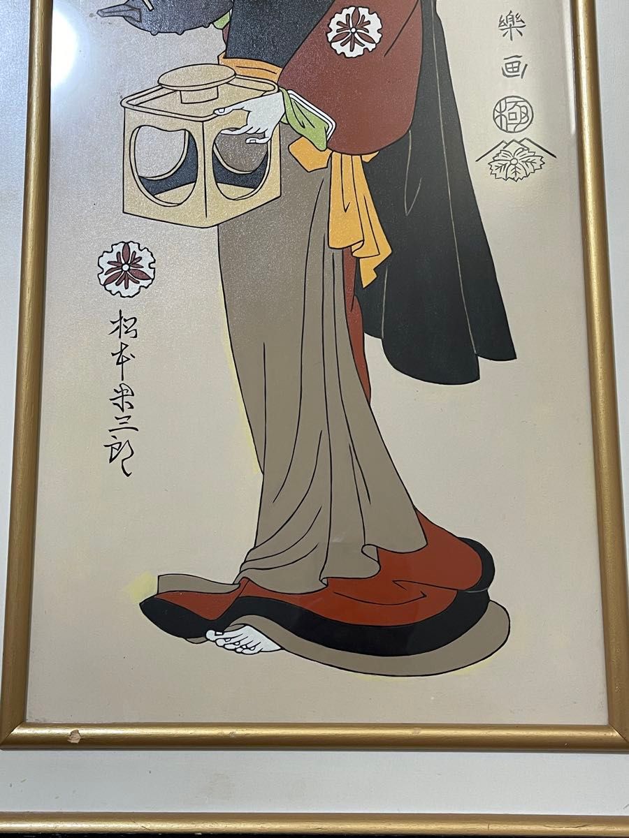 希少 東洲斎 写楽画 木版画 浮世絵版画 2011年製 希少 東洲斎 写楽画 木版画 浮世絵版画 額付き 2010年製|Yahoo