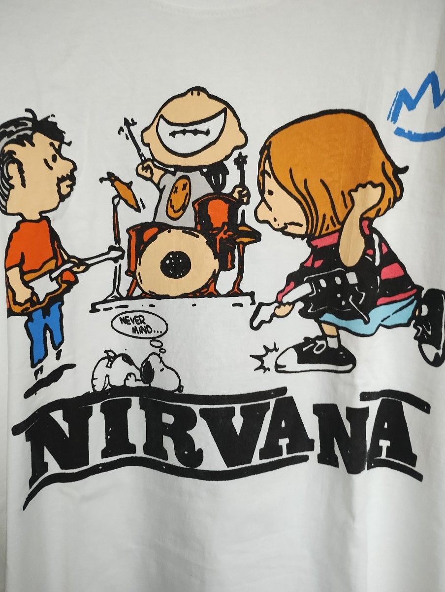 【サイズL】NIRVANA スヌーピー Tシャツ Hanesボディ サイズL】NIRVANA スヌーピー Tシャツ Hanesボディ|Yahoo