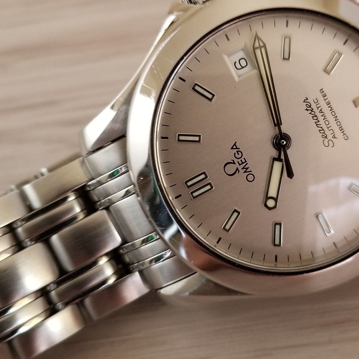 【美品】OMEGA オメガ シーマスター クロノメーター 自動巻き 動作確認済 OMEGA オメガ Seamaster シーマスター クロノメーター 自動巻