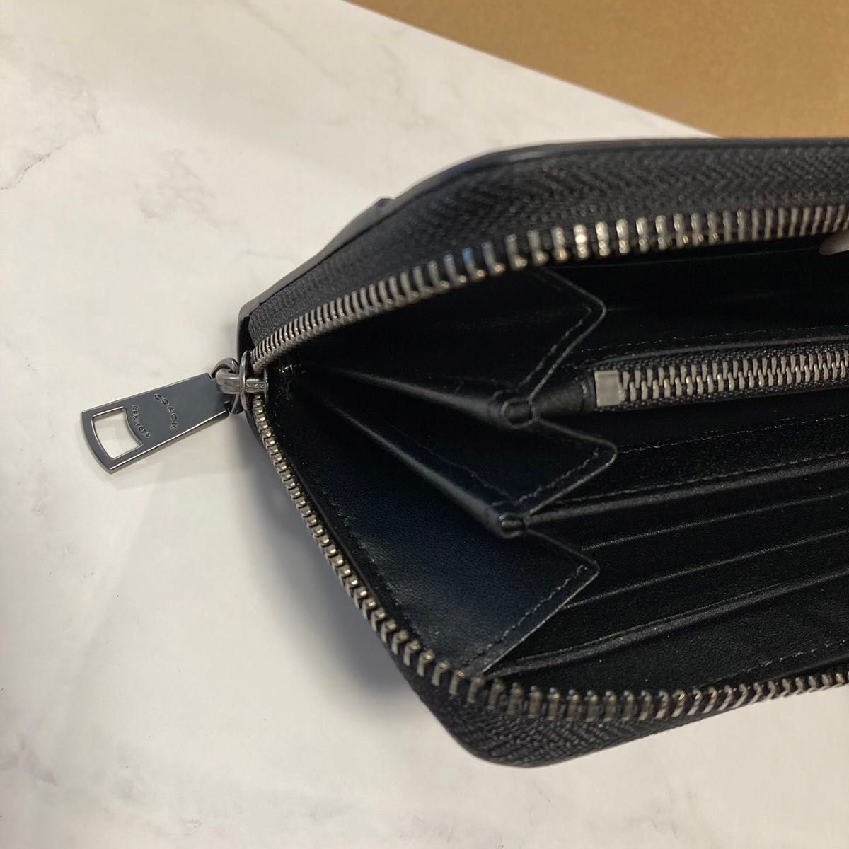 ★ほぼ新品未使用★COACH ブラック 長財布 新品 COACH 長財布 コーチ 長財布 レディース ブラック|Yahoo