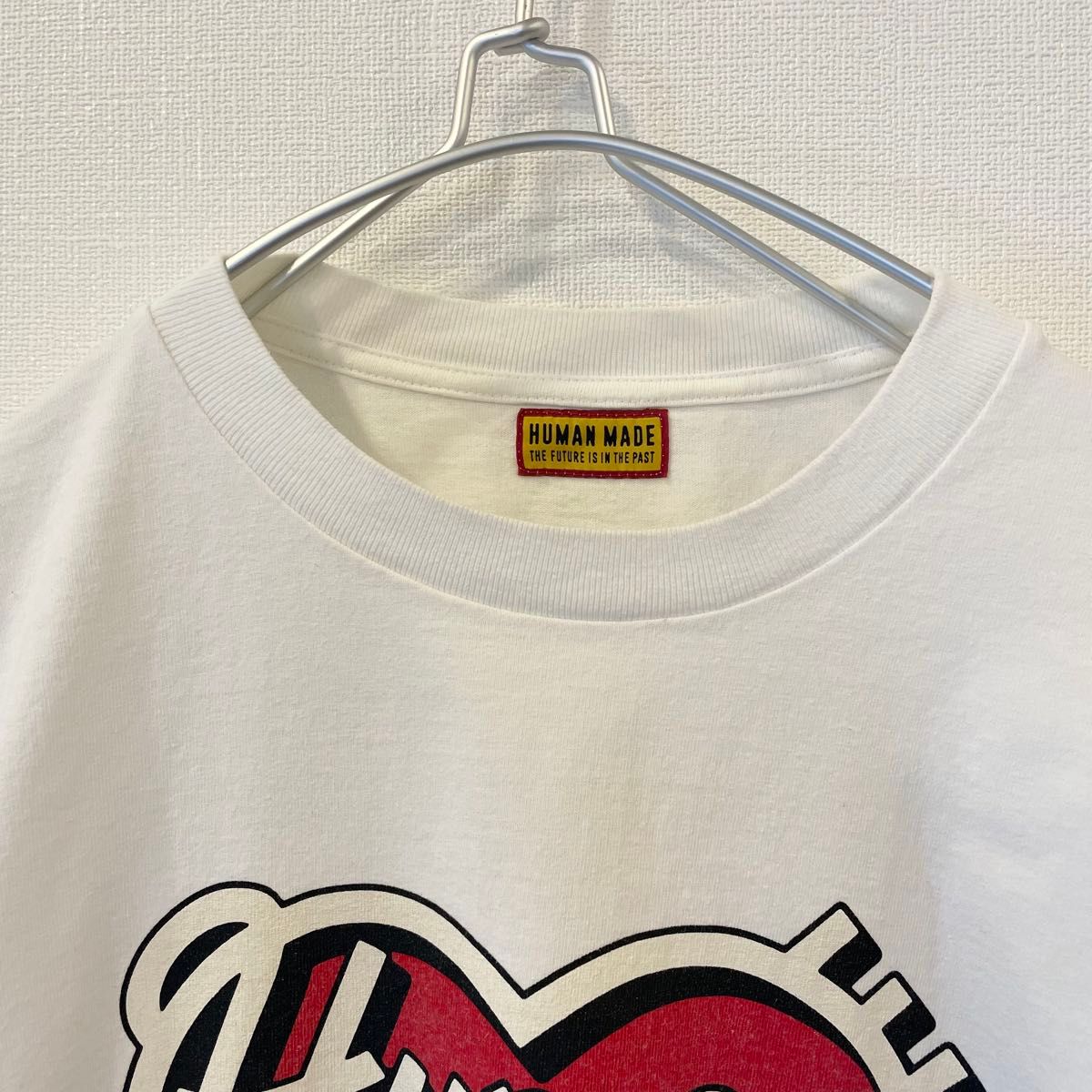 【HUMAN MADE】グラフィックロングスリーブTシャツ☆白 ハート HUMAN MADE ヒューマンメイド L/S T-Shirt グラフィック Heart