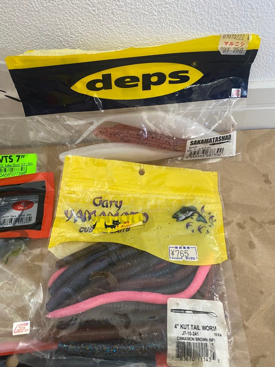 ワームセット デプス ジャッカル レイドジャパ ゲーリー DRT ルアーセット ワームセット レイドジャパン DRT deps ゲーリーヤマモト デプス
