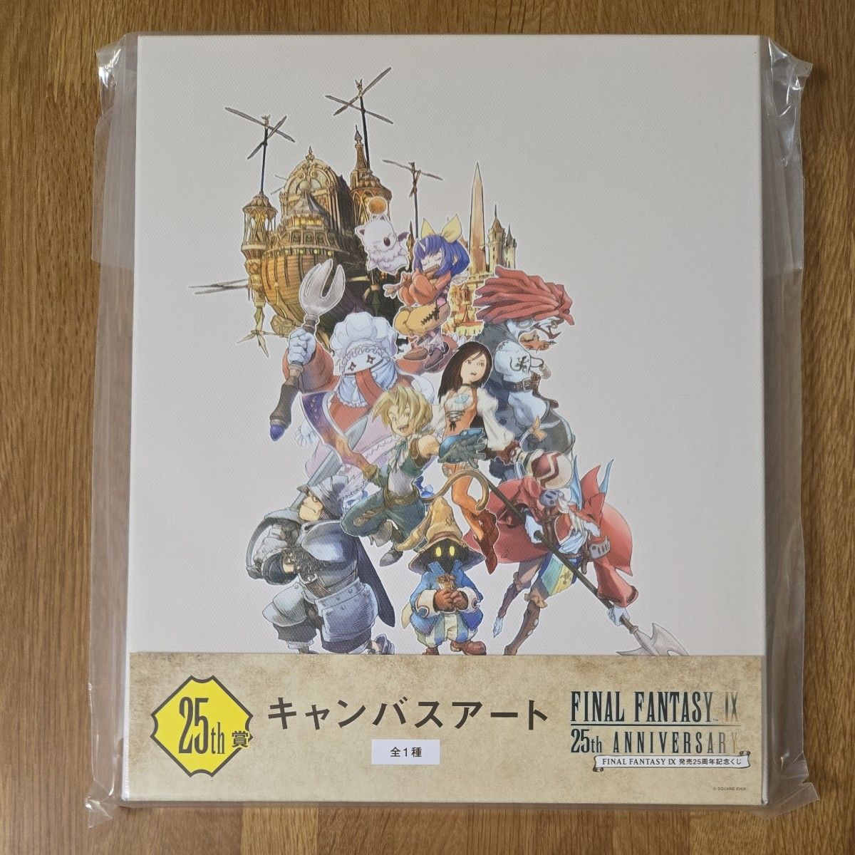 FINAL FANTASY IXの発売25周年記念くじ キャンバスアート ファイナルファンタジー9 FF9 FINAL FANTASY IX 発売25周年記念