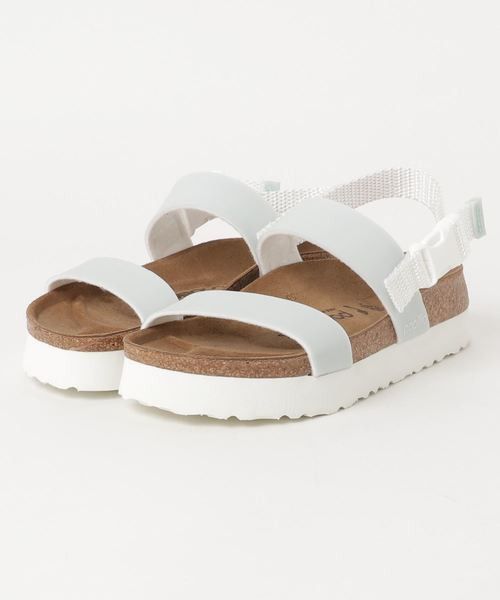 papillio 厚底サンダル 37 ビルケンシュトック papillio パピリオ 厚底サンダル|Yahoo