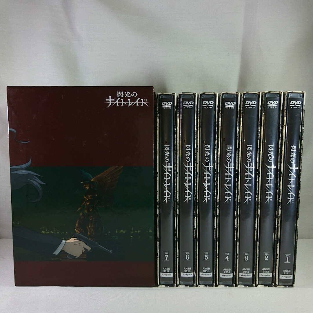 全巻収納BOX付 閃光のナイトレイド DVD 全7巻セット 初回限定版_画像2