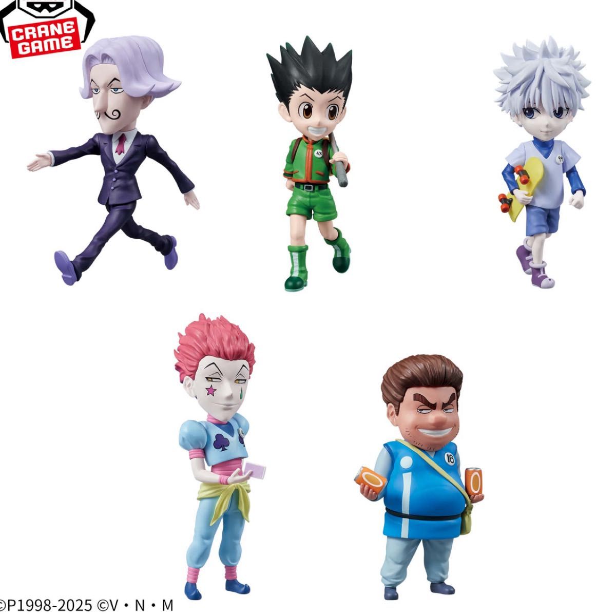 ハンターハンター ワーコレ フィギュア 5種 コンプリートセット 1 ワールドコレクタブルフィギュア HUNTER×HUNTER 5体セット