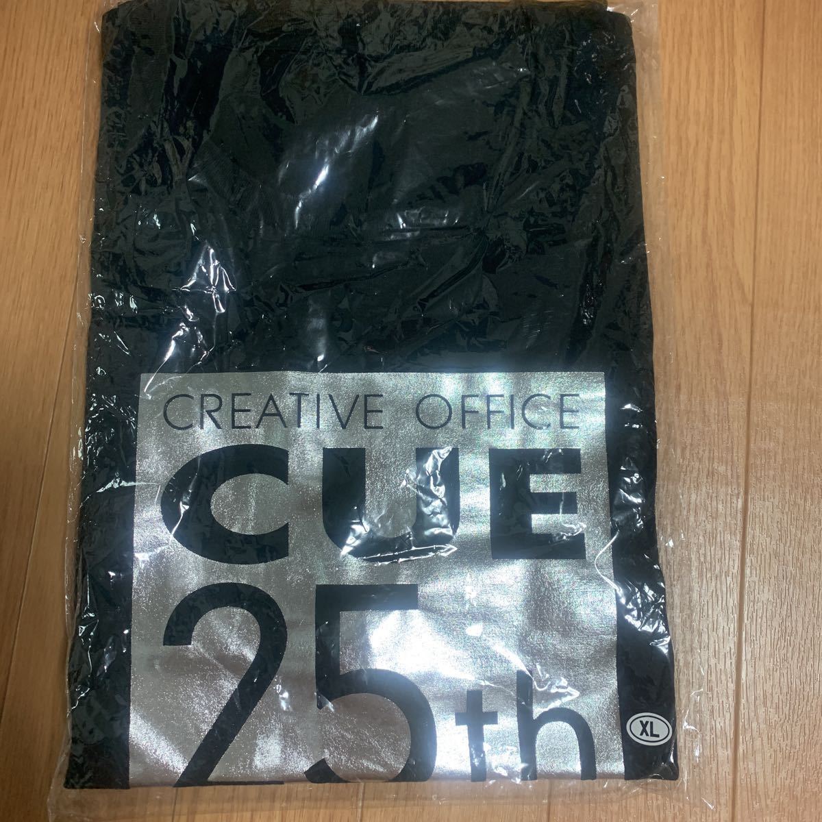 OFFICE CUE 25th SILVER JUBILEE T-shirt XL new goods unopened TEAMNACS office cue team naks rare 