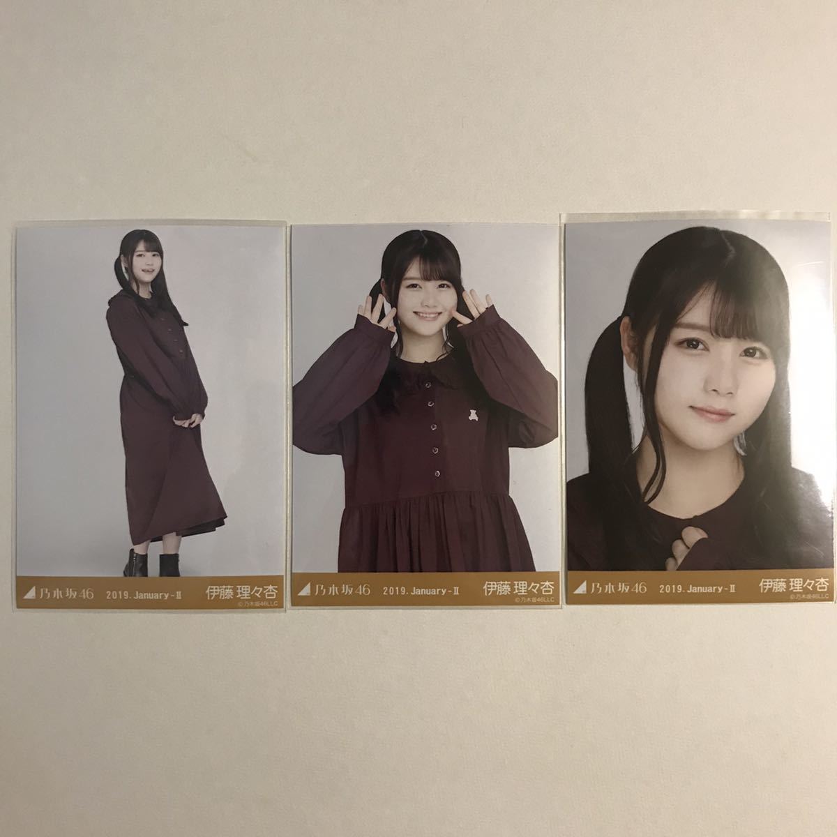 乃木坂46 伊藤理々杏 アースカラー 生写真 コンプ 検) 会場 限定 2019.January-Ⅱの画像1