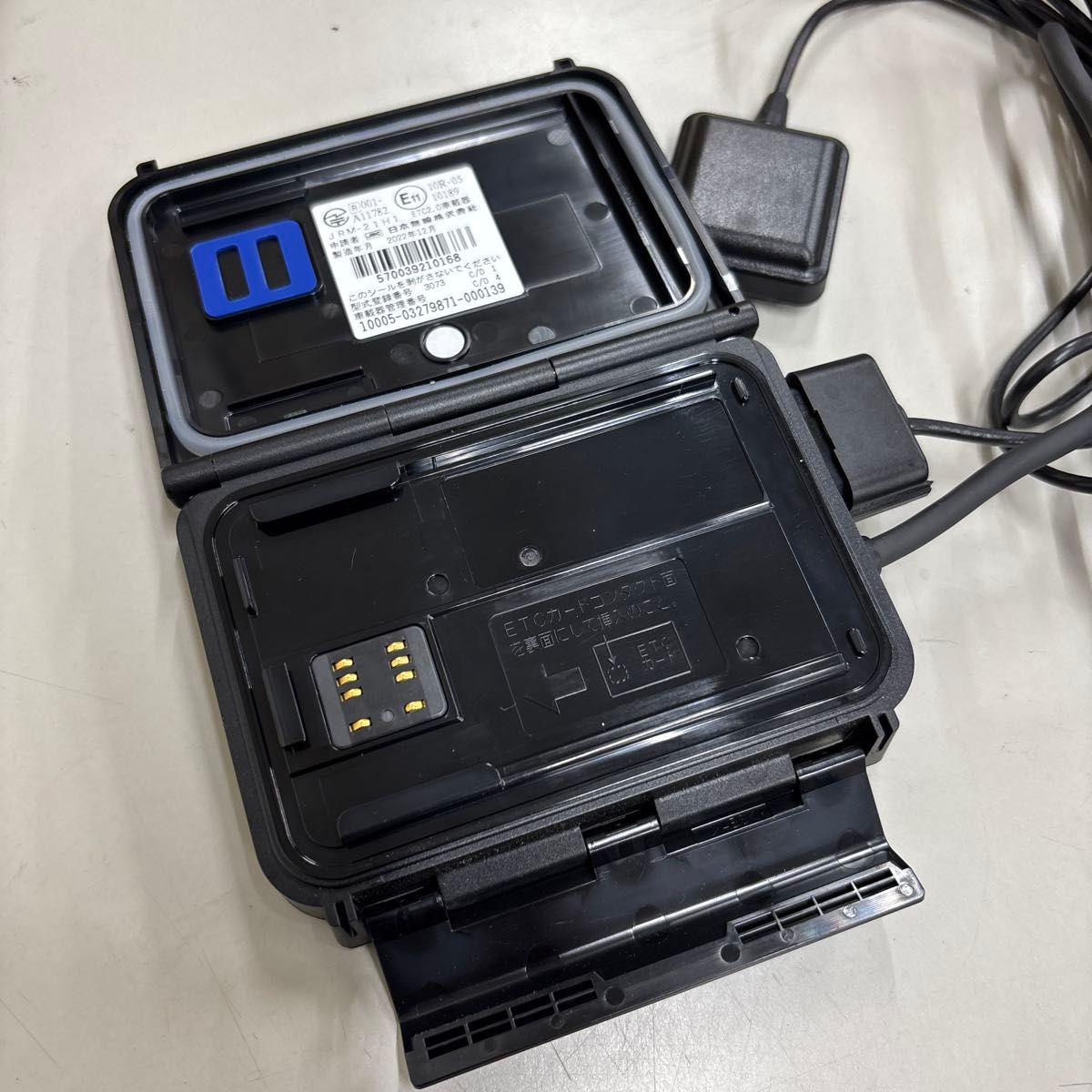 ꧁•⊹٭あー٭⊹•꧂ ETC2.0車載器 JRM-21【アンテナ欠品】 バイク用 ETC2 0 JRM-21 欠品あり アンテナ分離型 セットアップ