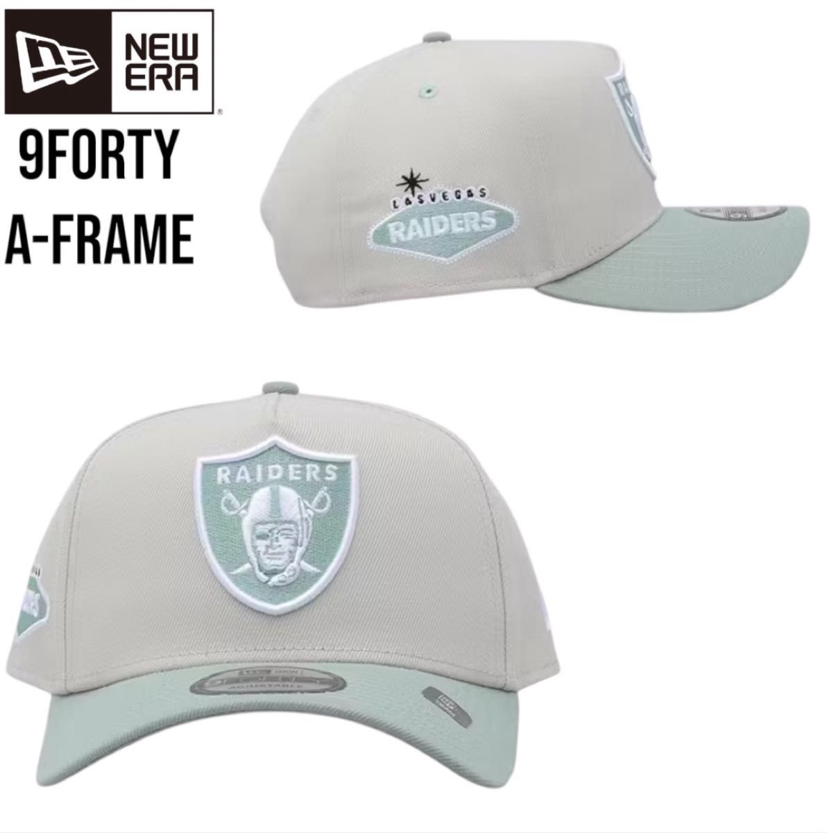 海外限定 NEW ERA ニューエラ キャップ 9forty レイダース ミント 海外限定 NEW ERA ニューエラ キャップ 9forty レイダース