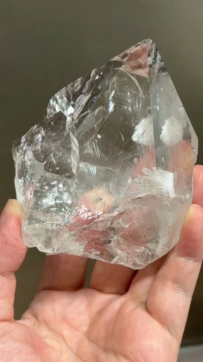 チベット カイラス水晶 カイラスクォーツ 525g ヒマラヤ サマーセール チベット カイラス水晶 カイラスクォーツ 525g ヒマラヤ 希少