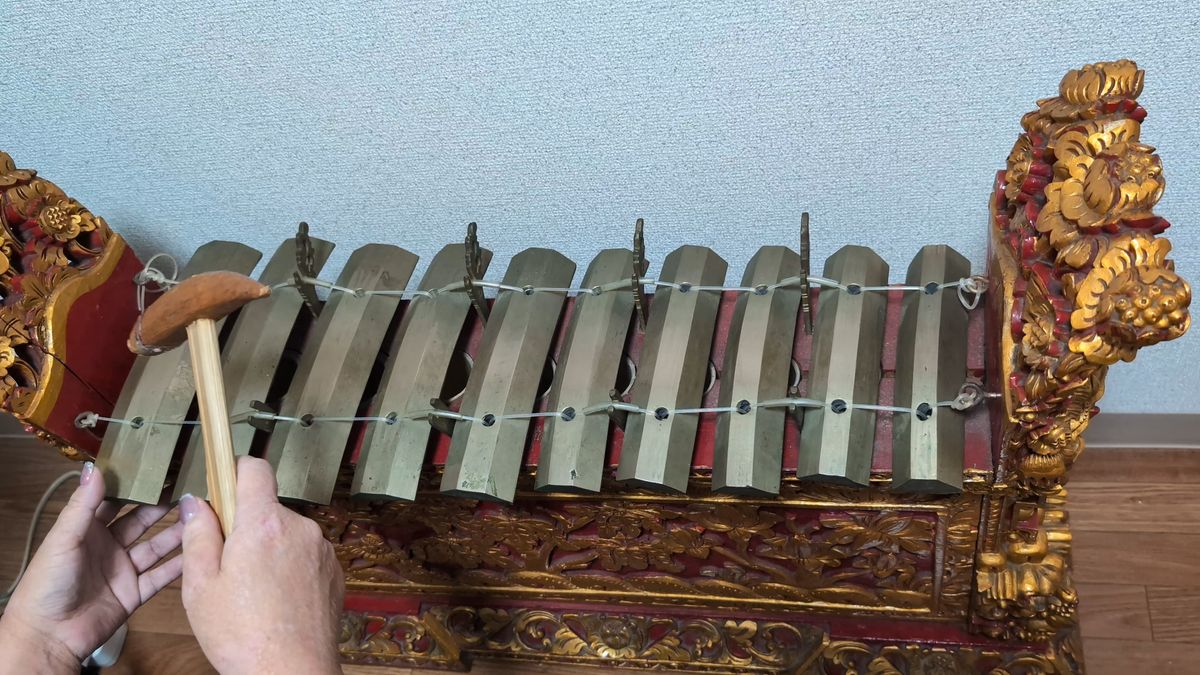 バリ島ガムラン楽器プマデGangsa Pemade アンティーク