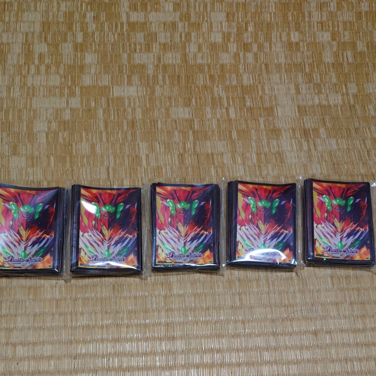 神王の帰還/ジークヴルムノヴァXV スリーブ 100個セット 未開封 バトスピ バトスピ 神王の帰還キャンペーン ジークヴルムノヴァXV