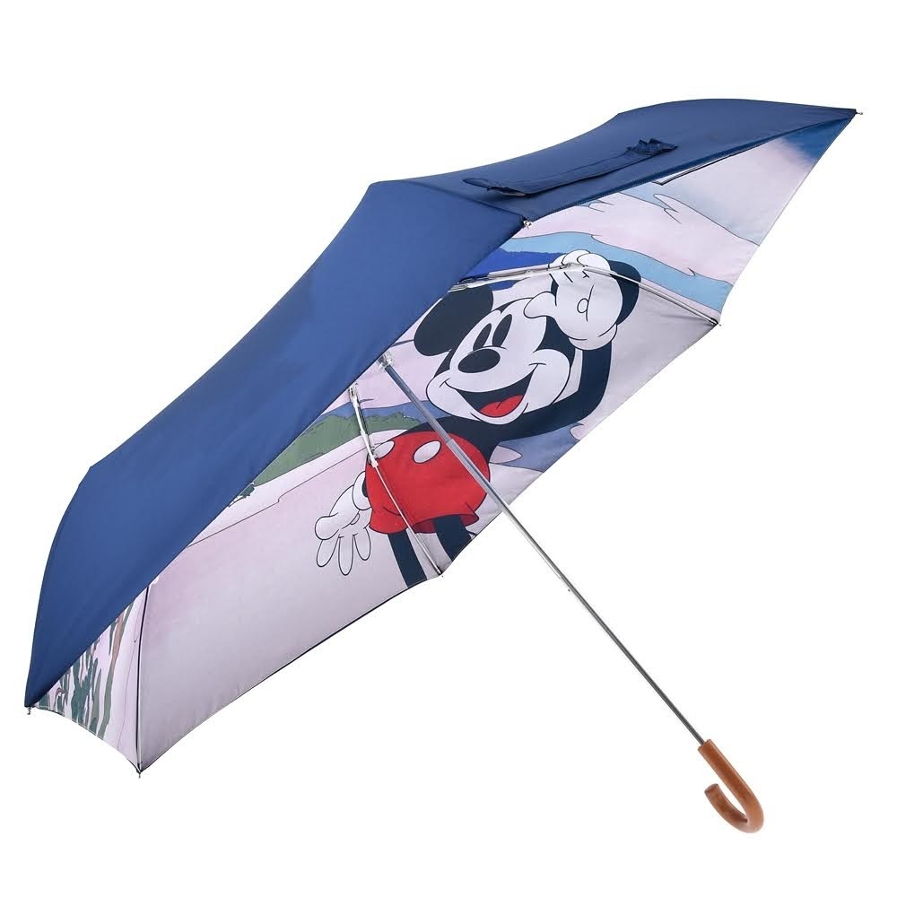  Disney store Mickey ukiyoe Fuji Japan umbrella folding umbrella Mickey Mouse ukiyoe japan umbrella compact umbrella 