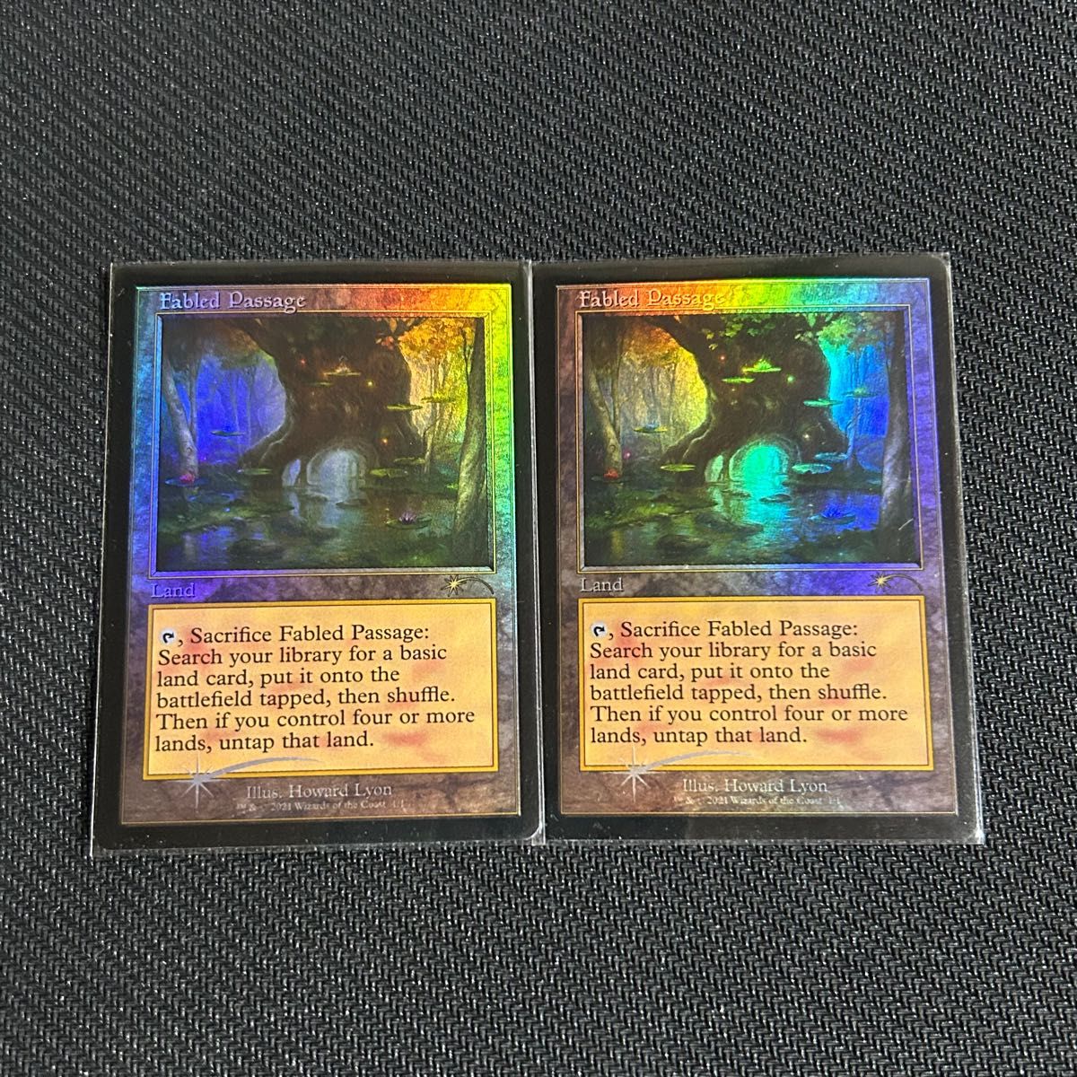 MTG 小道の再交差 ロシア語foil 4枚セット MTG 寓話の小道×2 旧枠プロモFoil|Yahoo!フリマ(旧PayPayフリマ)