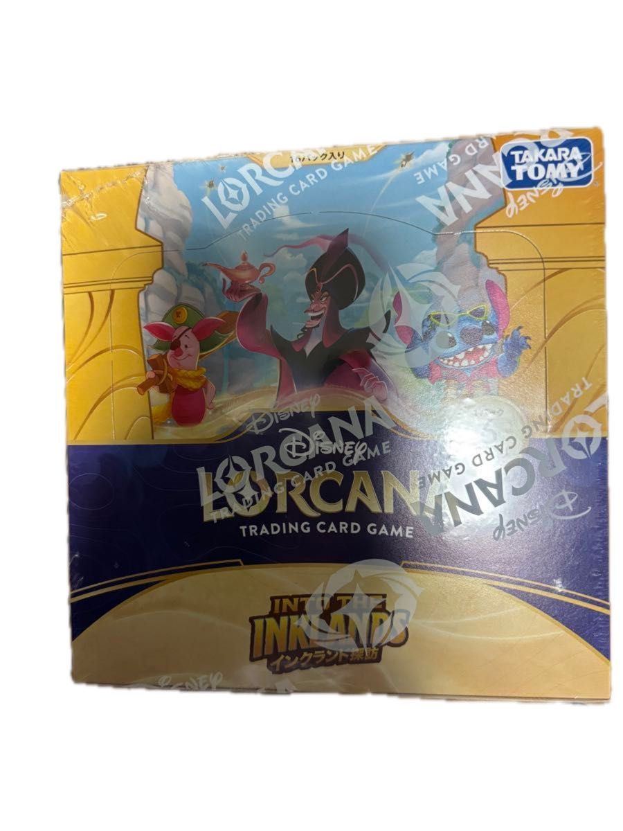 ディズニー ロルカナ シュリンク付き 1BOX ディズニー ロルカナ イングランド探訪 未開封シュリンク付き