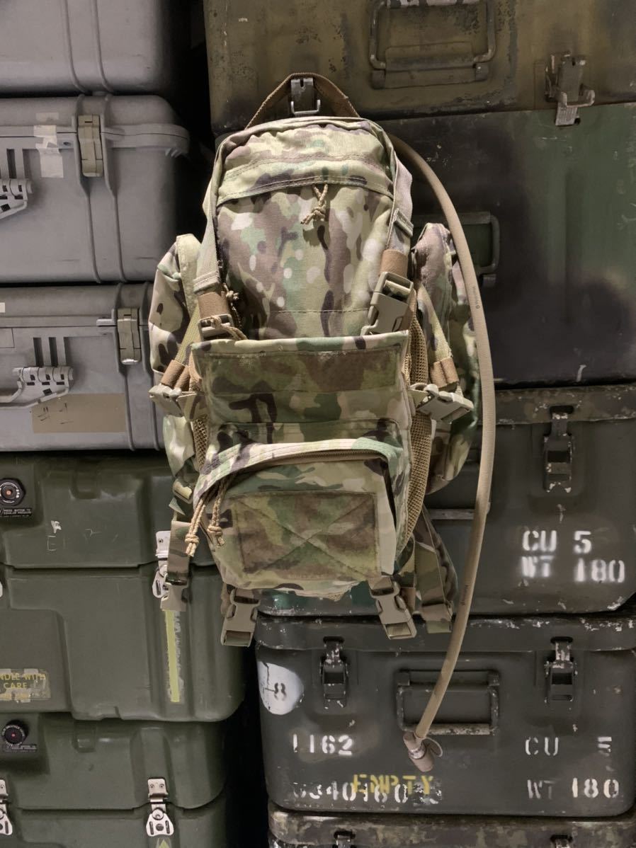 米軍 実物 放出品 新品 未使用 T3 Gear Hans Pack バックパック リュック マルチカム ハイドレーション キャンプ アウトドア SEALS 使用の画像1