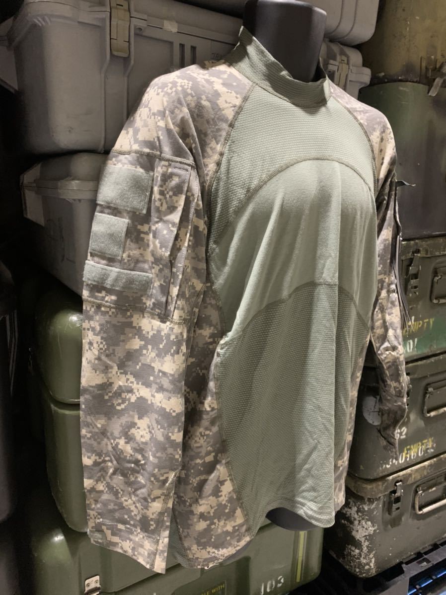 米軍放出品　米陸軍　UCP(ACU)　コンバットシャツ　Lサイズ MASSIF