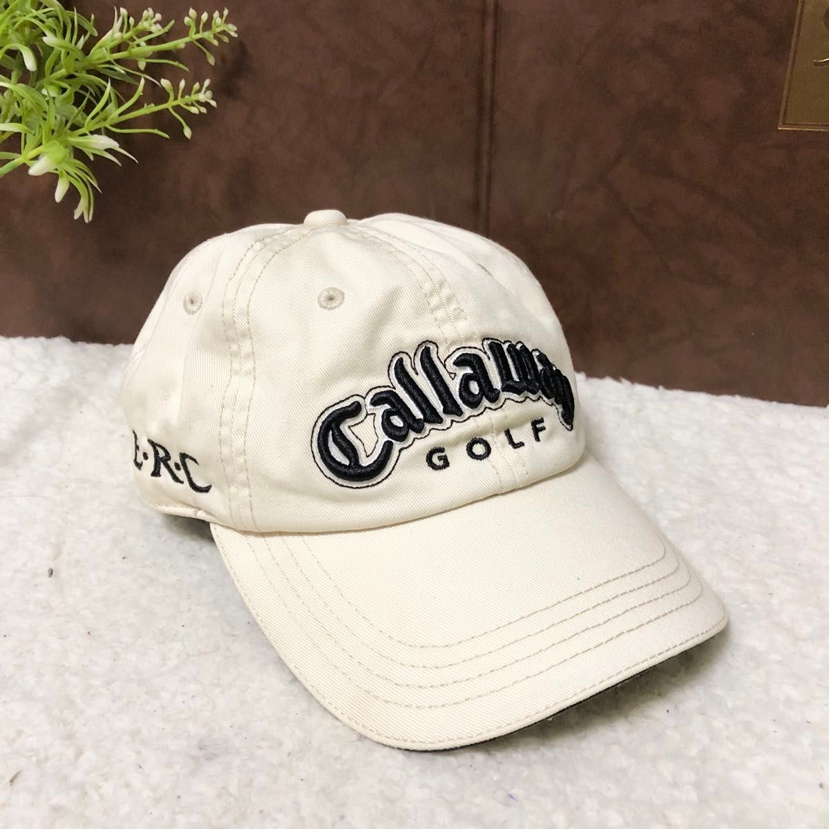 Callaway キャロウェイゴルフ ファーベスト ブラック 美品 ロゴ刺繍 大人気/刺繍ロゴ 【Callaway】キャロウェイ GOLF ゴルフ