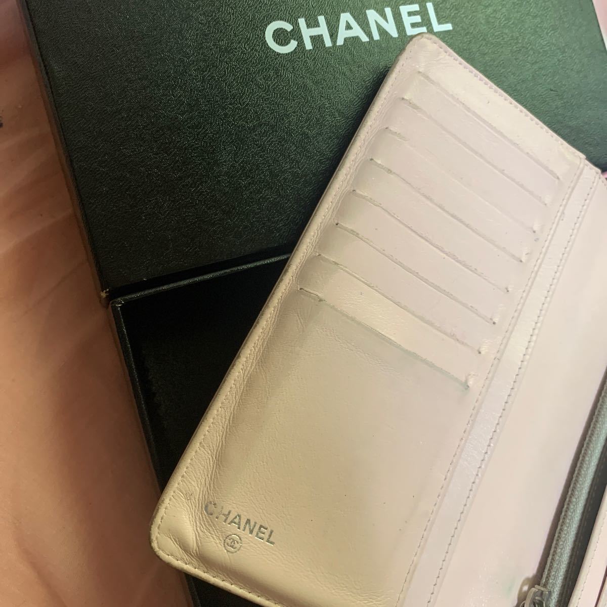 CHANEL セブルガ長財布