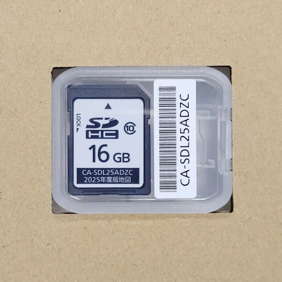 パナソニック CA-SDL25ADZC 2025年度版地図更新SD 新品未使用Panasonic 2025年度版地図SDHCメモリーカード/CA