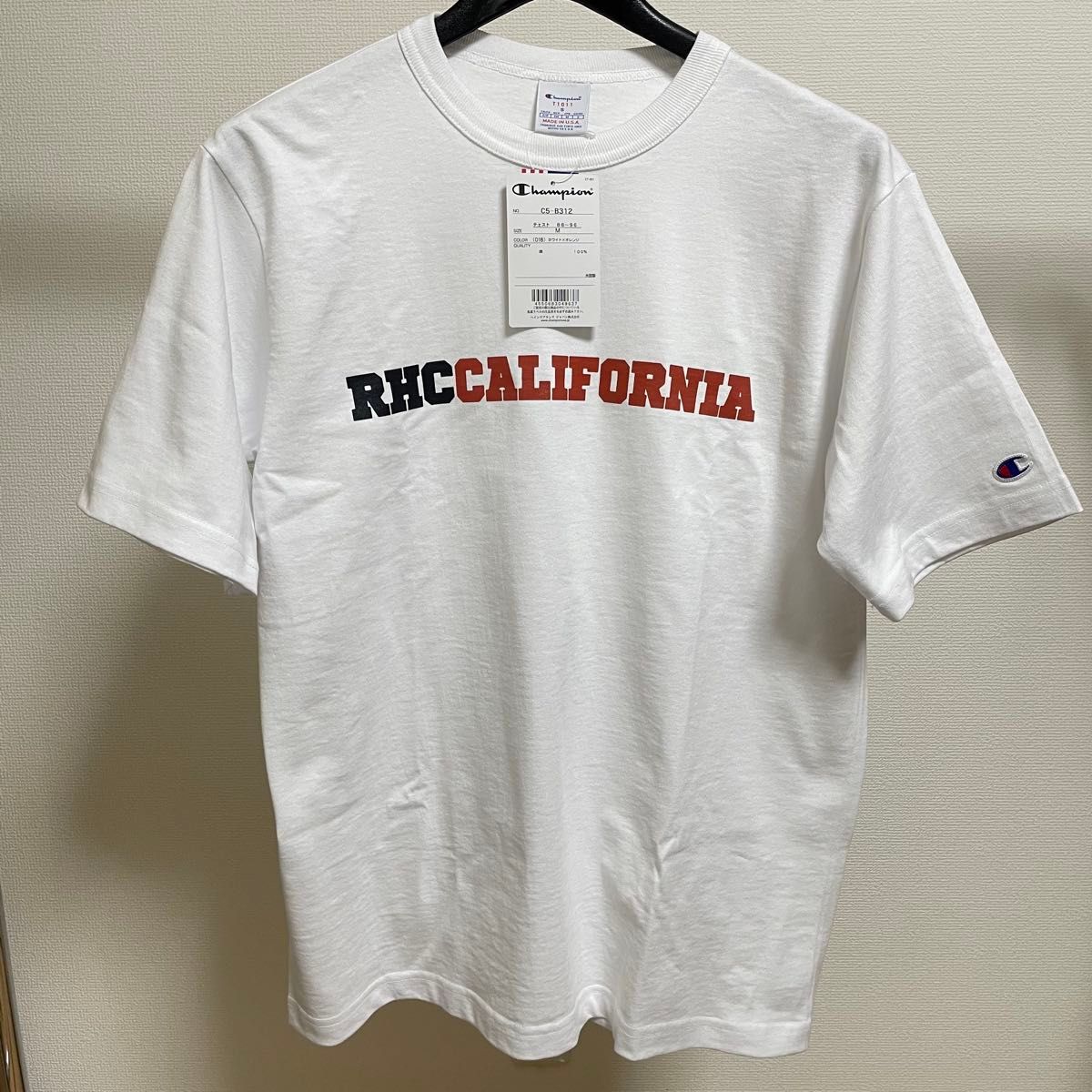 別注 Champion for RHCロンハーマン カリフォルニア USA Tシャツ RHC × Champion】California USA Tee【M】黒 RHC × チャンピオン