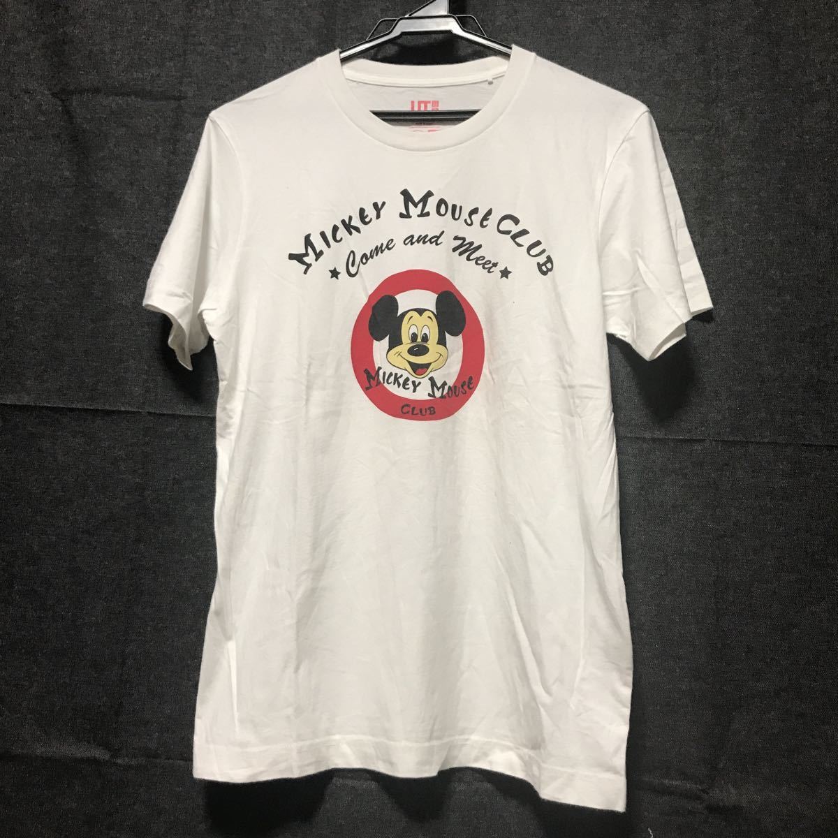 UNIQLO Tシャツ オールド　ミッキー S で_画像1