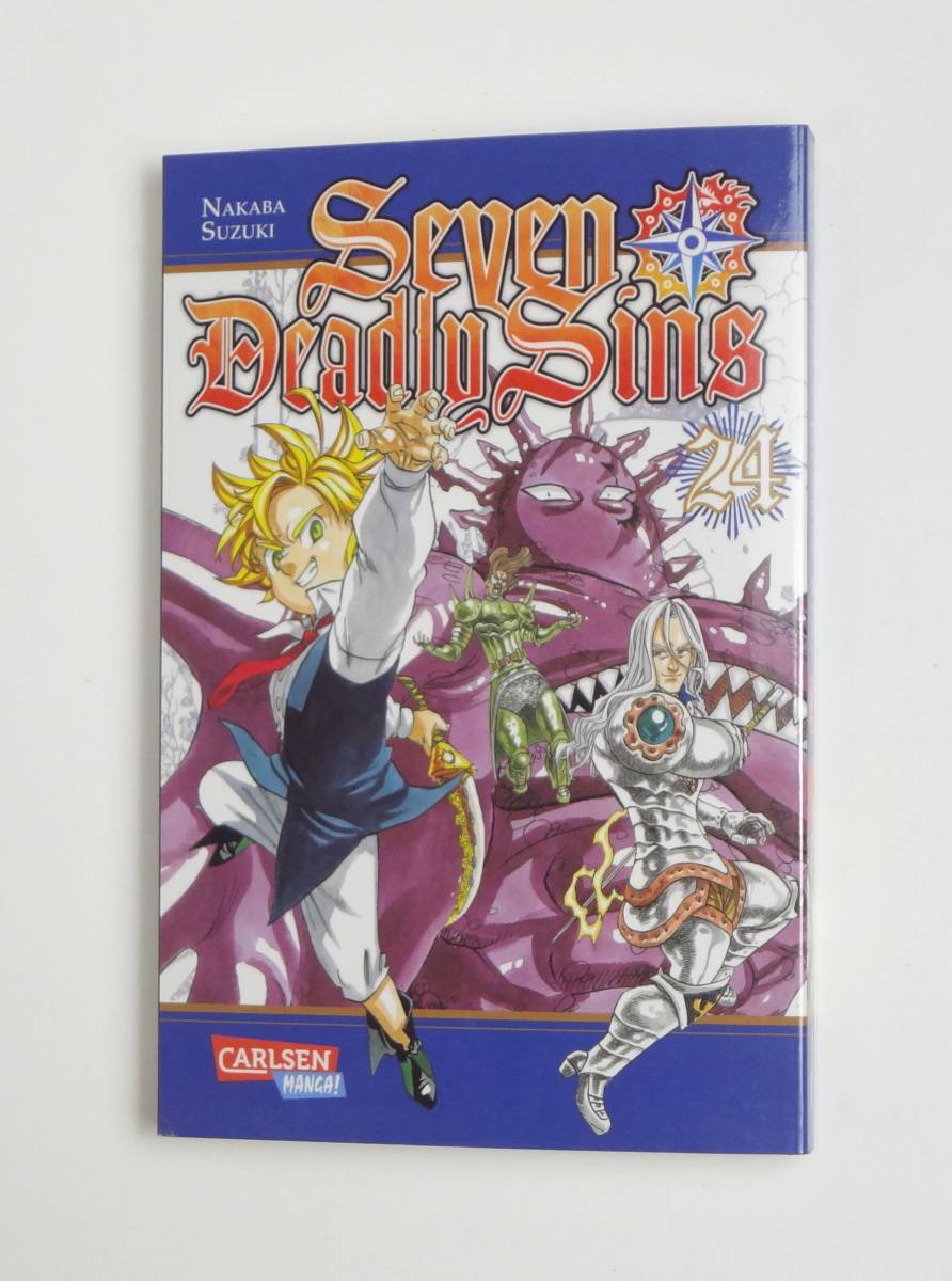 ヤフオク ドイツ語 七つの大罪 24巻 鈴木央 Seven Deadly