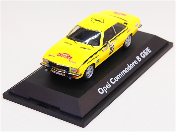 絶版 新品 オペル コモドア B GS/E 1974 WRC モンテカルロ ウォルター・ロール ● シュコー [Sch02776]