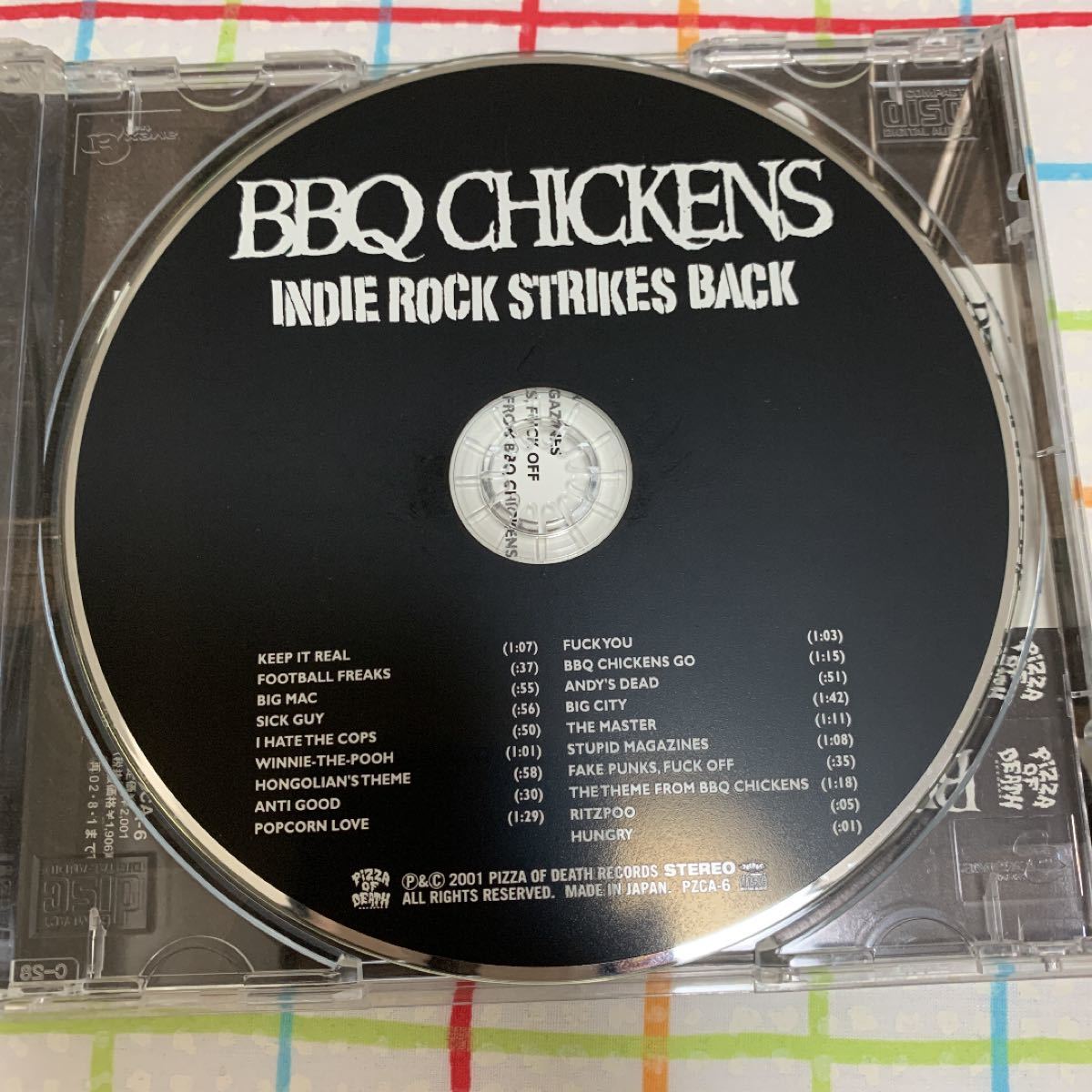 BBQ CHICKENS/INDIE ROCK STRIKES BACK 帯付き