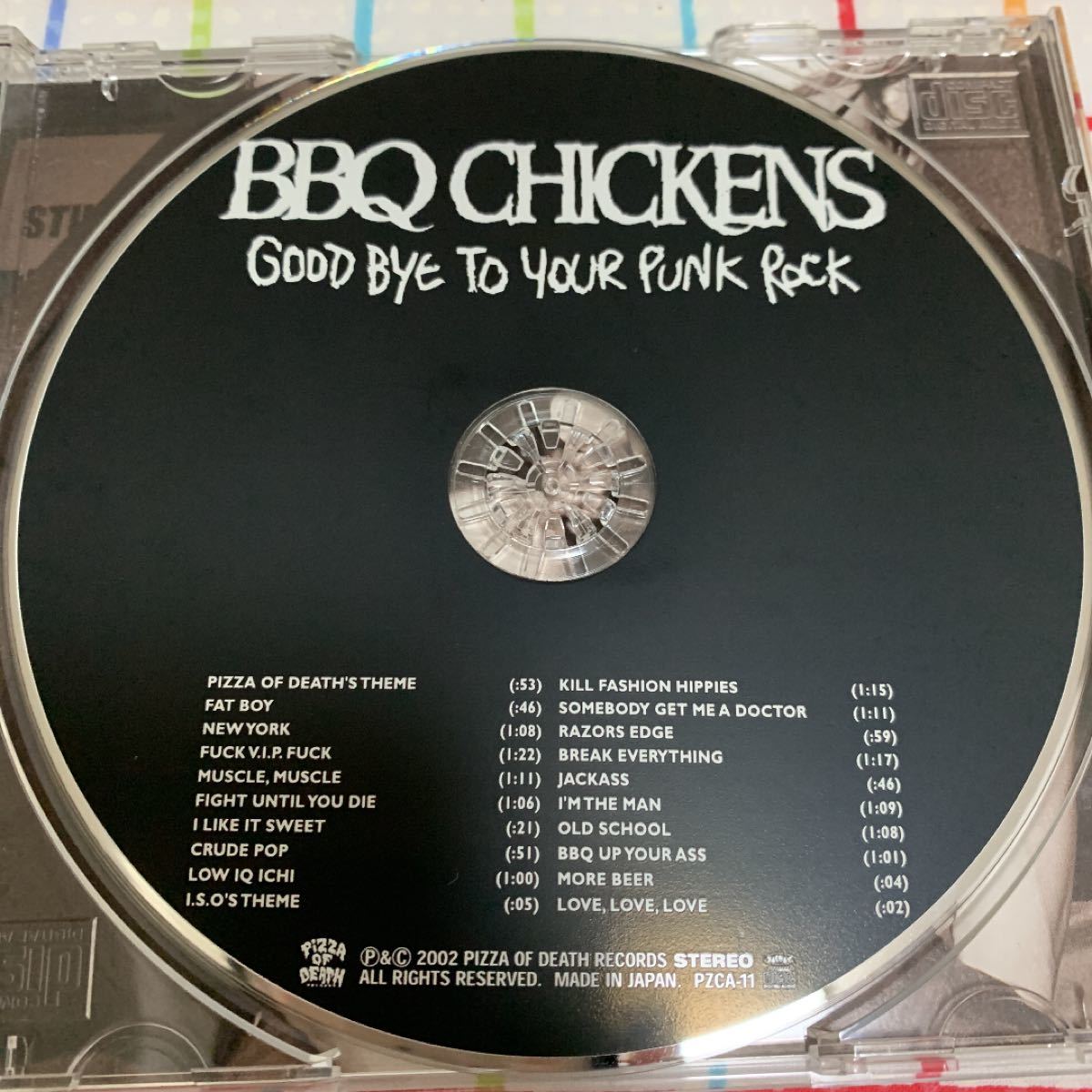 BBQ CHICKENS/GOOD BYE TO YOUR PUNK ROCK