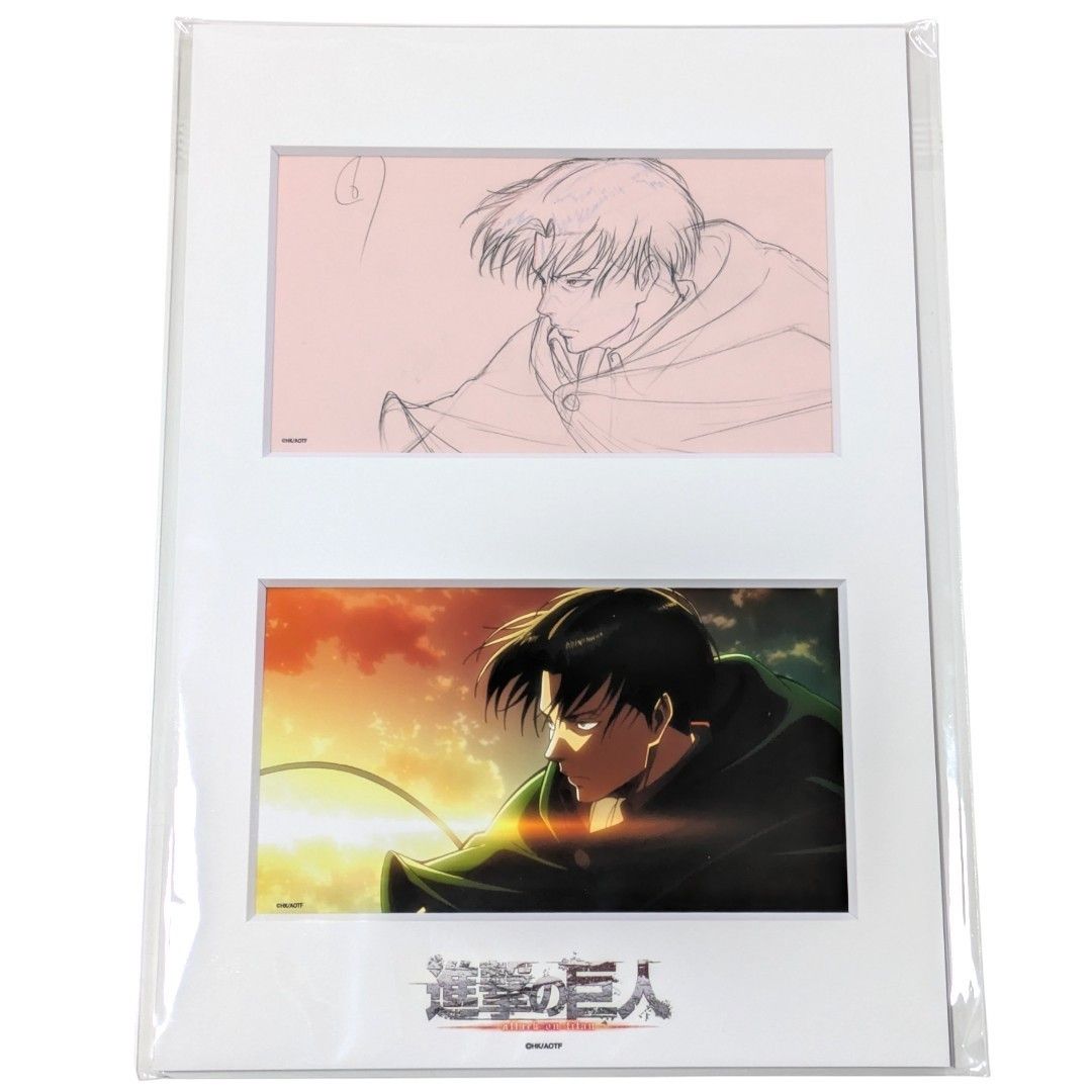 非売品 未使用 ジーククローネ 進撃の巨人 プレイマット リヴァイ エレン 非売品 未使用 ジーククローネ 進撃の巨人 プレイマット