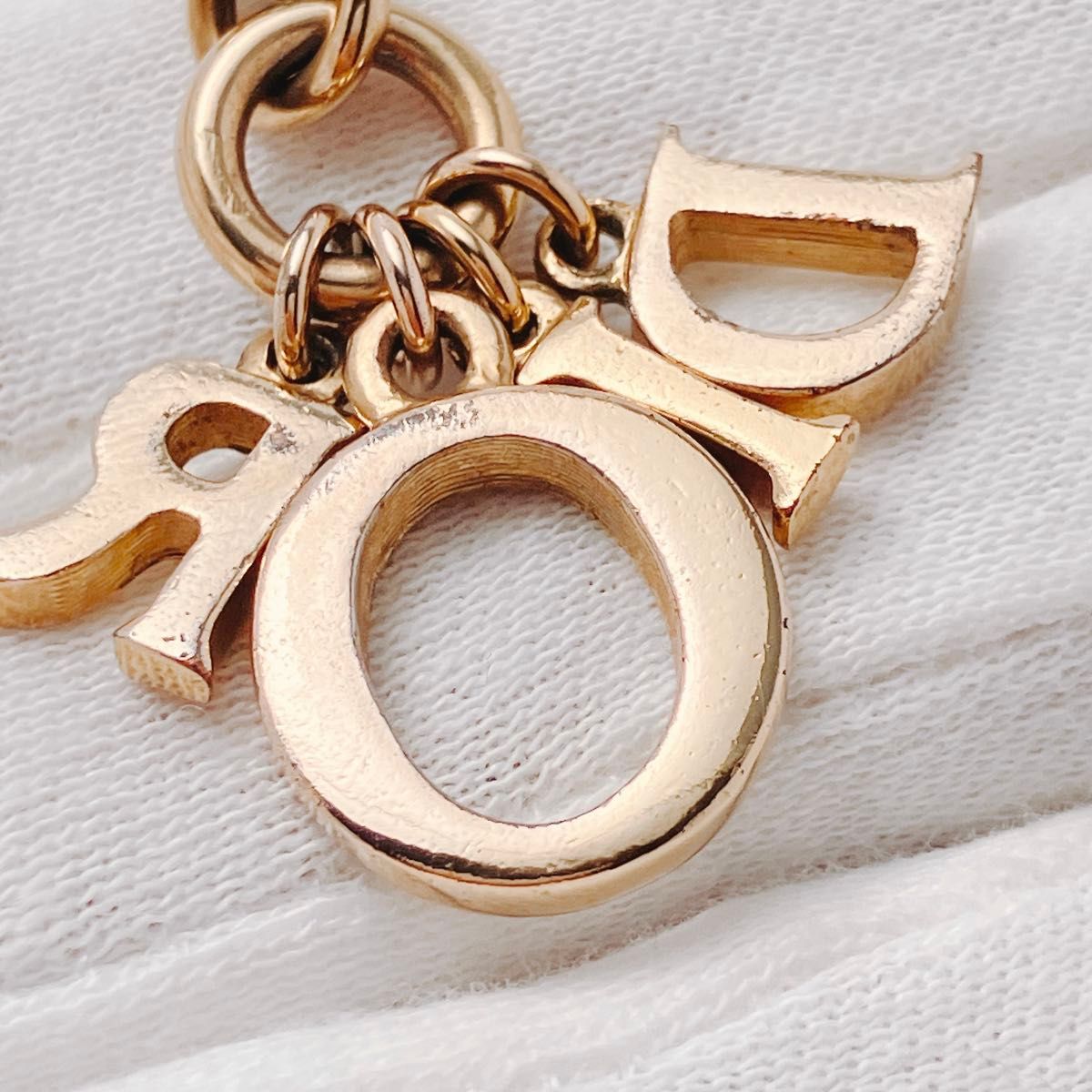 【大胆なデザイン☆】DIOR D-Vinity ネックレス ディオール dior ネックレス ゴールド レディース ON293