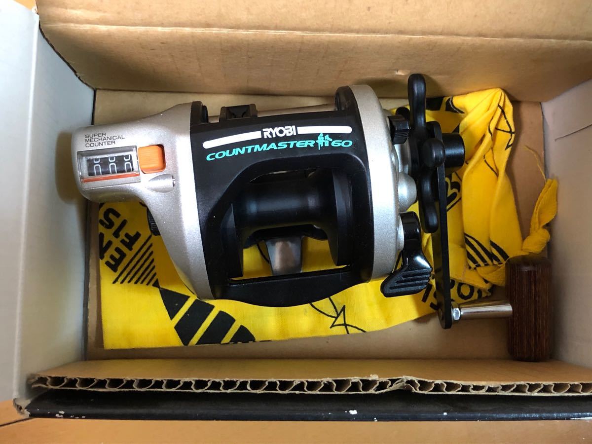 新品未使用】リョービ カウントマスター 船 60 海 釣り リール 新品未使用】リョービ カウントマスター 船 60 海 釣り リール