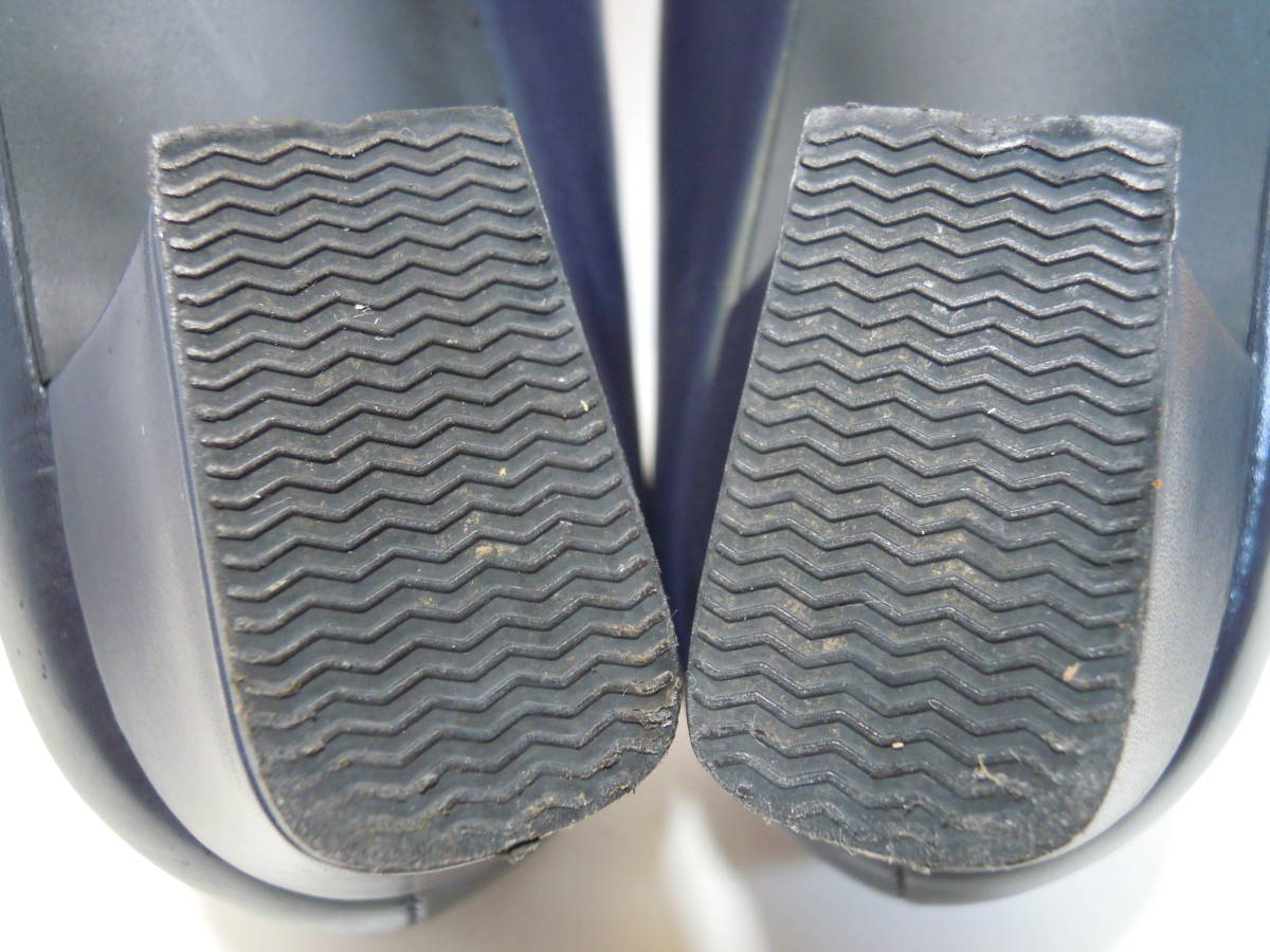  Ginza Kanematsu натуральная кожа Ribon комбинированный туфли-лодочки размер 22.5cm