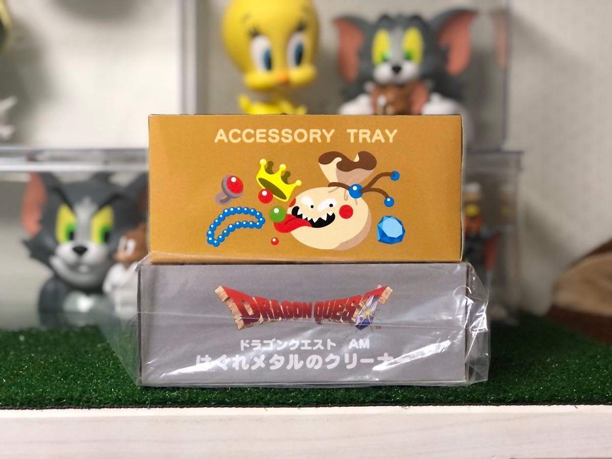 ドラクエ おどるほうせき トレイ はぐれメタル ホイミスライム フィギュア ドラゴンクエスト はぐれメタルのクリーナー おどるほうせきの