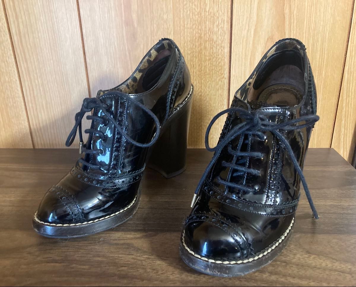 ドルチェ&ガッバーナ ショートブーツ ブラック dolce & gabbana ドルチェ&ガッバーナショートブーツ エナメル