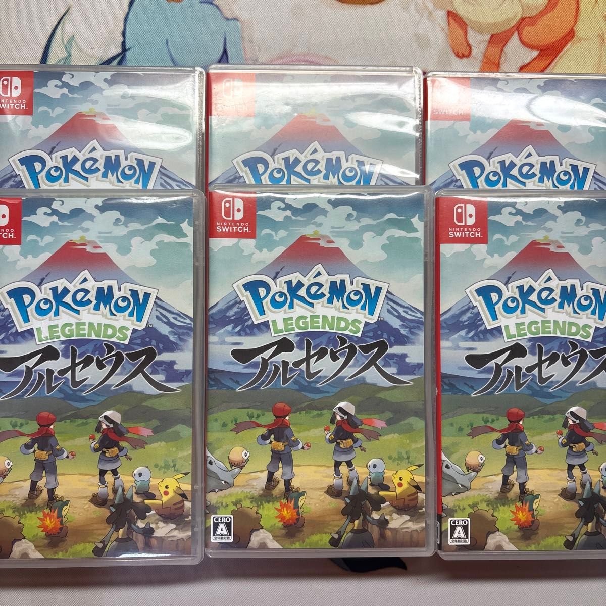 switch ポケットモンスター 6本セット 6本 セット【Switch】 Pokemon LEGENDS アルセウス ポケモン