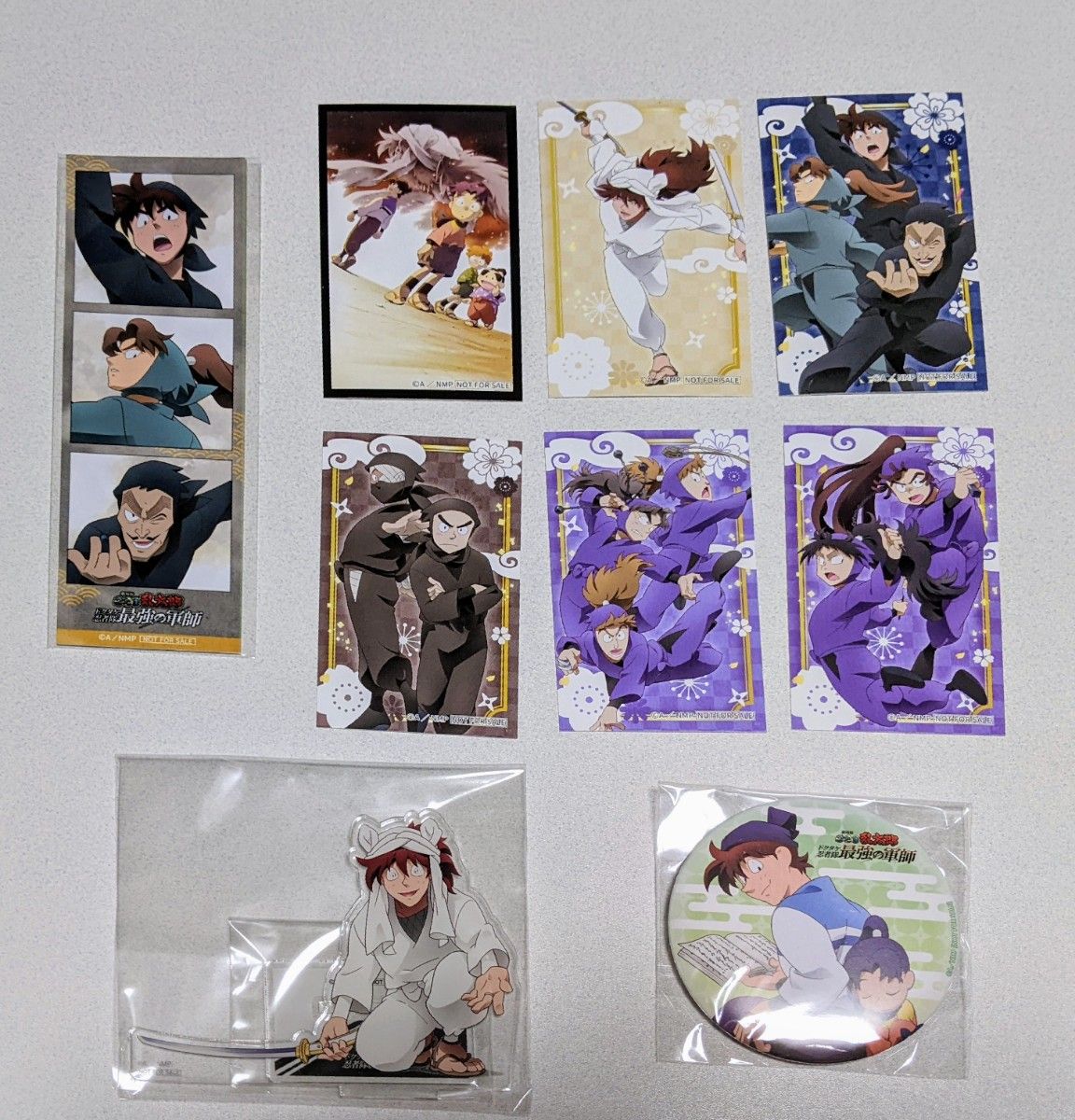 忍たま乱太郎 アニメイト 特典 アクリルスタンド 忍たま乱太郎 購入特典 アクリルスタンド 缶バッジ ステッカー