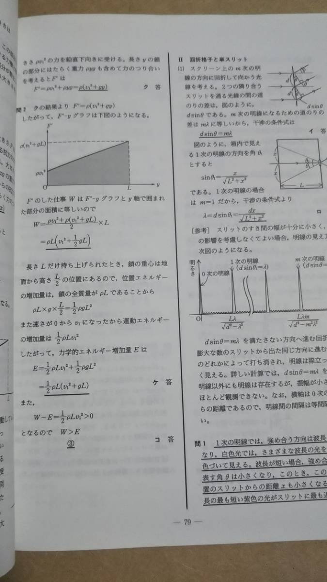 2011　入試攻略問題集　京都大学　理科　物理・化学　河合塾　模試