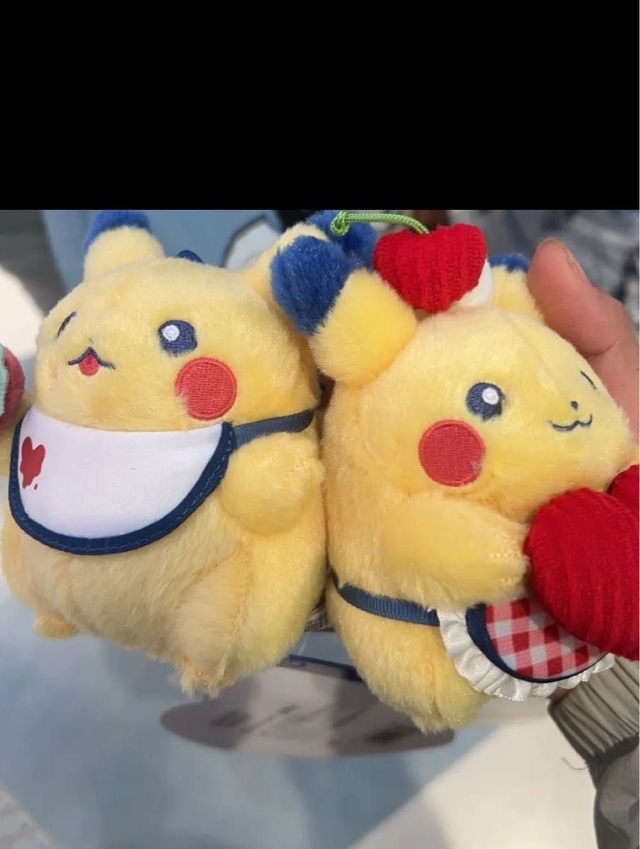 【お顔厳選】マスコットPIKACHU DINER ハート&ハンバーガー2体セット ポケモンセンターPIKACHU DINER マスコッ PIKACHU DINER ハート