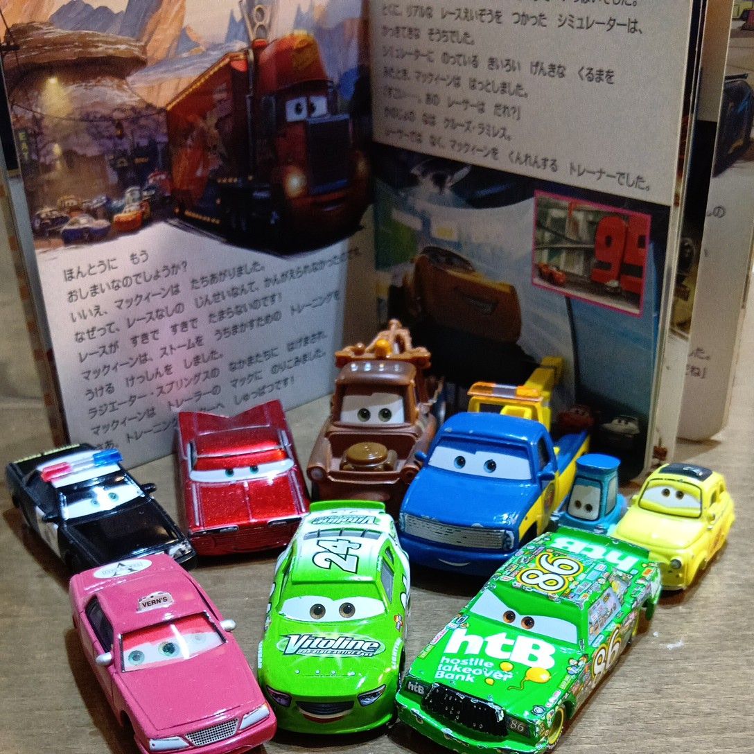 カーズ ミニカー マテル 美品 まとめ売り レア まとめ売り カーズ ミニカー カーズマテル 絵本付き|Yahoo