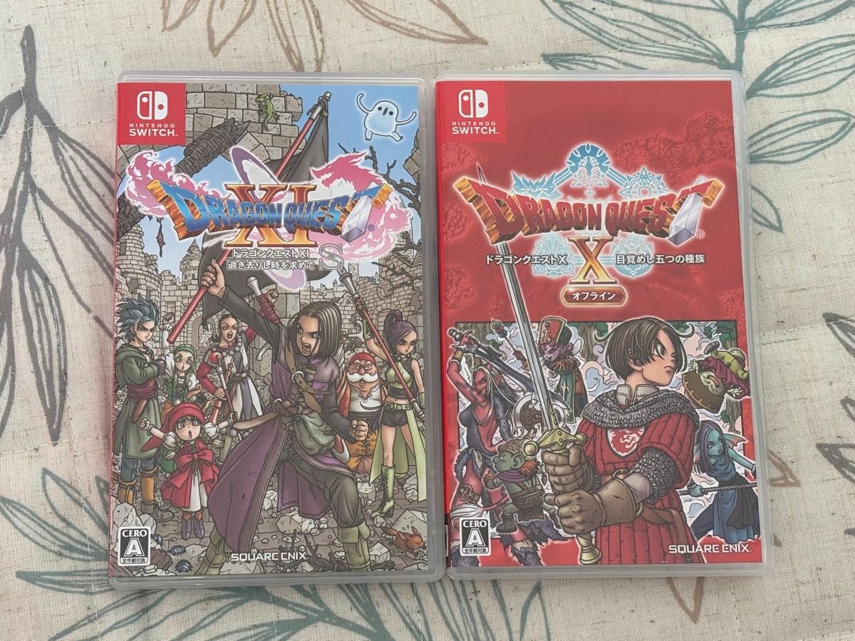 美品 ドラクエ3Switch ドラクエ11S 2本セット 美品 ドラクエ3Switch ドラクエ11S 2本セット 美品 ドラクエ
