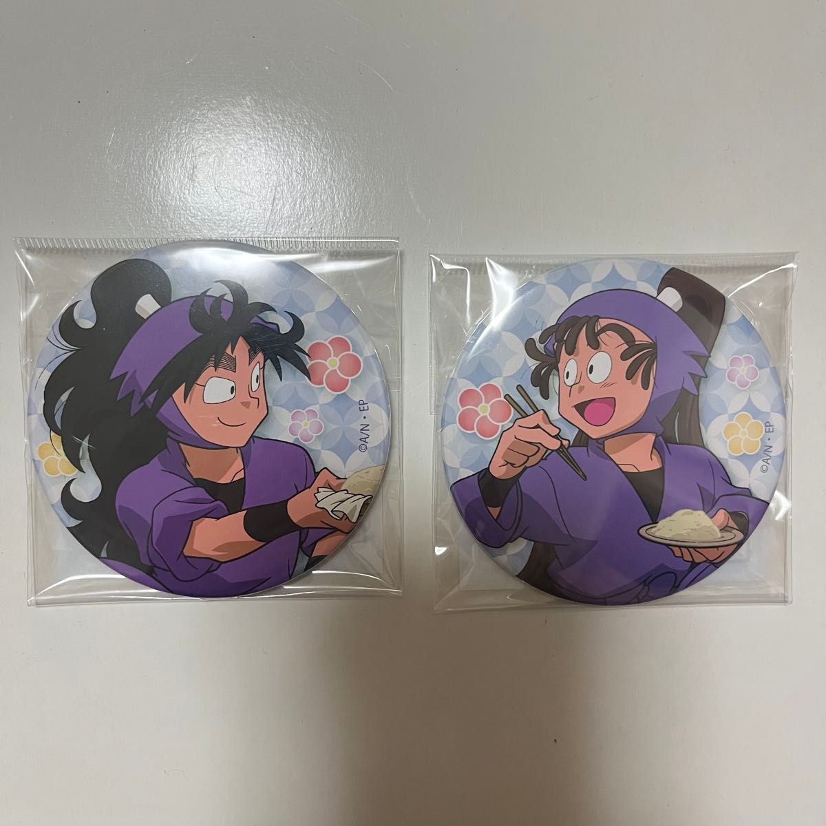 【未開封】忍たま乱太郎 缶バッジ 同室 久々知 尾浜 忍たま乱太郎 忍たま 同室 BIG 缶バッジ 久々知兵助 尾浜勘右