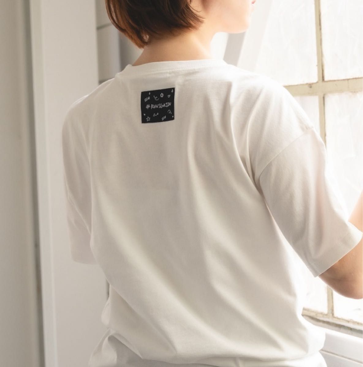 RUNSEOKJIN in JAPAN Tシャツ 白 ジンサイズ トレカ 未開封 BTS ジン RUNSEOKJIN ep tour in JAPAN白 Tシャツ JIN サイズ