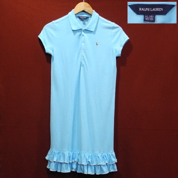 Polo ラルフローレン ガールズ ポニー ロゴ ワンピース フリル 半袖 ポロシャツワンピ 水色 160 Xl 美品 Product Details Yahoo Auctions Japan Proxy Bidding And Shopping Service From Japan Polo ラルフローレン ガールズ ポニー ロゴ ワンピース フリル 半袖 ポロシャツワンピ 水色 160 Xl 美品 Product Details Yahoo Auctions Japan Proxy Bidding And Shopping Service From Japan