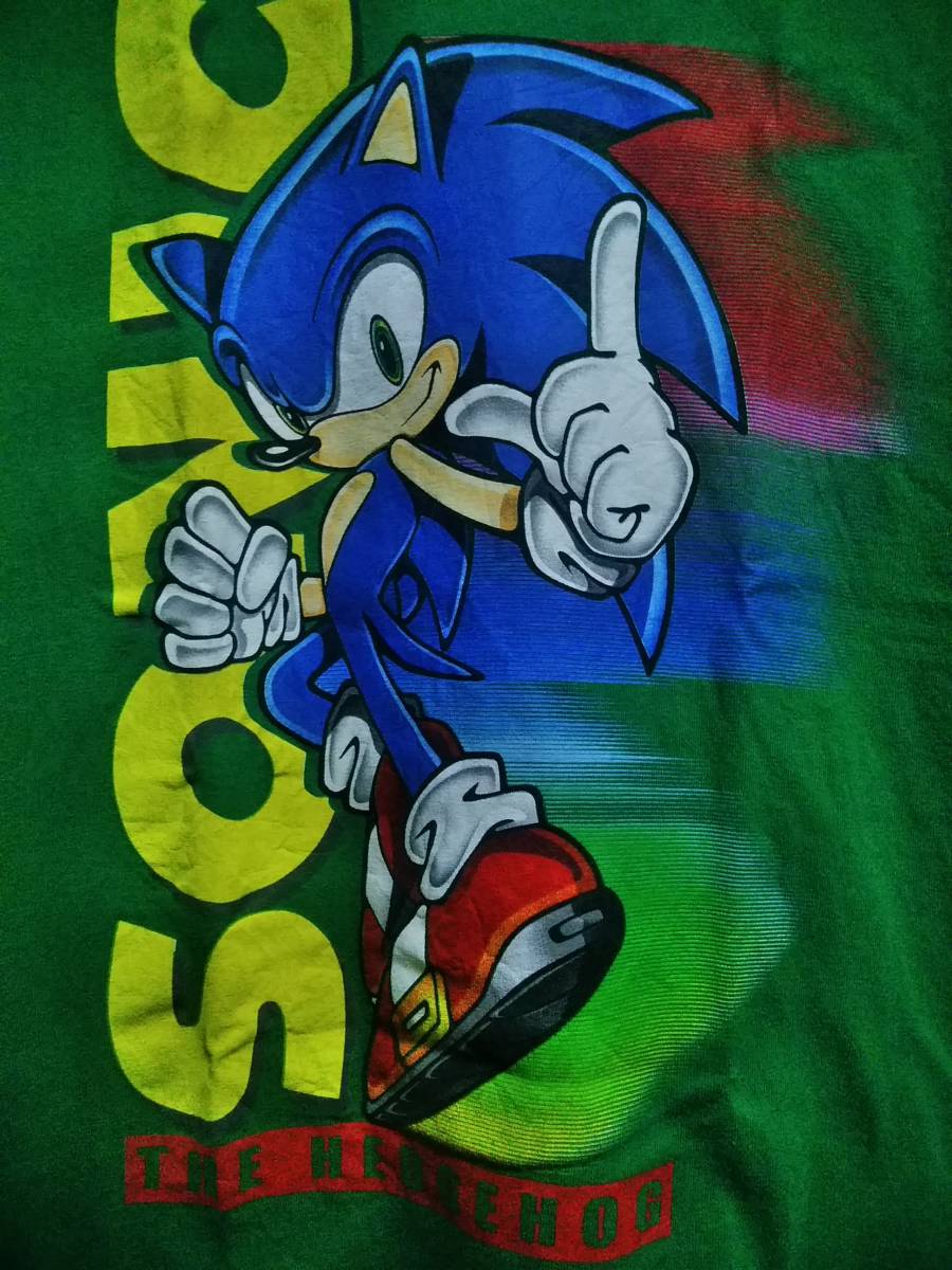 ヤフオク ソニック ザ ヘッジホッグ Tシャツ 16 緑 古着 ヤフオク ソニック ザ ヘッジホッグ Tシャツ 16 緑 古着