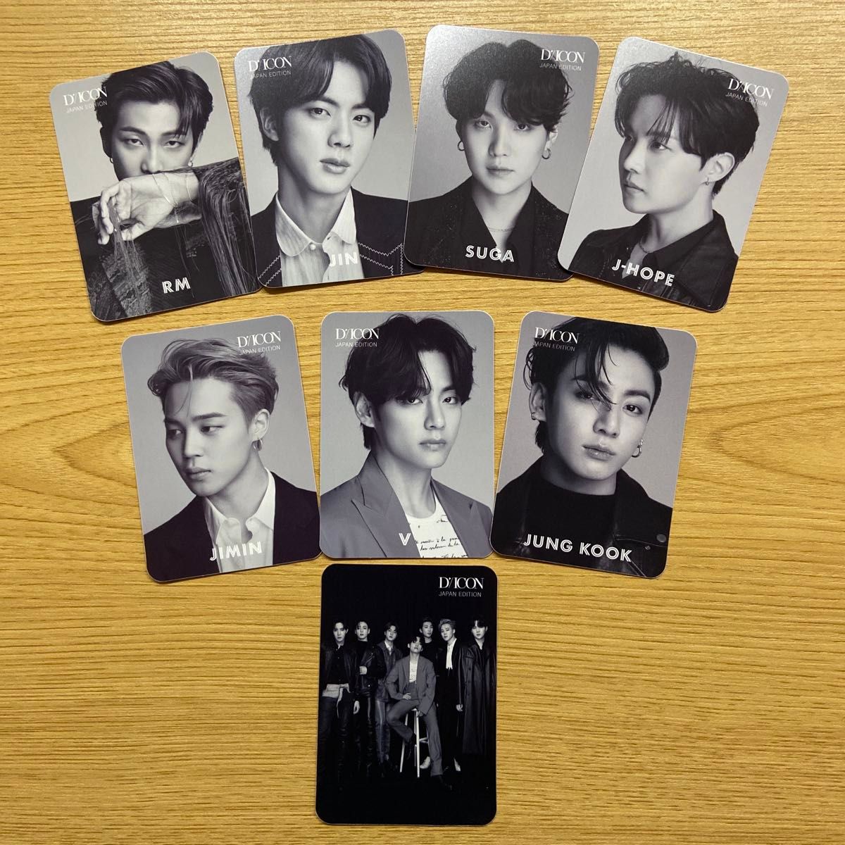 BTS 防弾少年団 ktown dicon 特典トレカ BTS DICON GOES ON 両面トレカ 8枚|Yahoo!フリマ(旧PayPayフリマ)