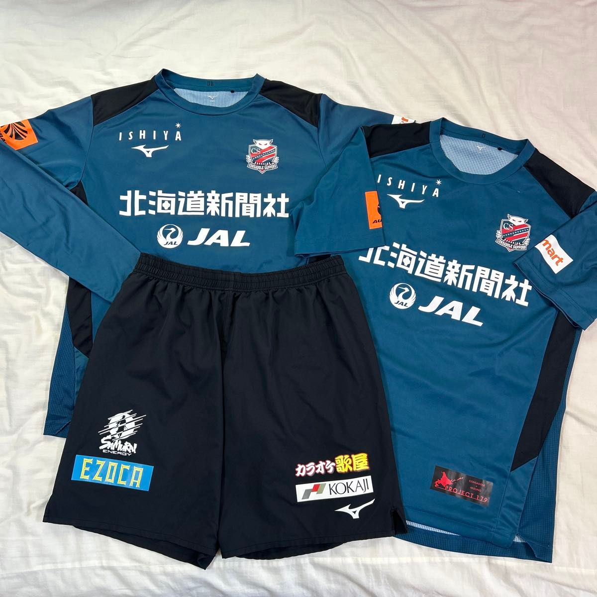 【非売品】北海道コンサドーレ札幌 2024年支給ハーフパンツ サイズ2XL 2024 コンサドーレ札幌 選手 支給品 長袖 半袖 トレーニング